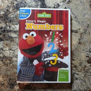 Sesame Street Elmos Magic Numbers DVD Will Arnett Math Learning 2012 Kids Movie